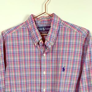 Polo Ralph Lauren Patterned Classic Oxford | Sz L